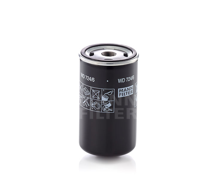Маслянный фильтр WD 724/6, 6740359966 MANN-FILTER